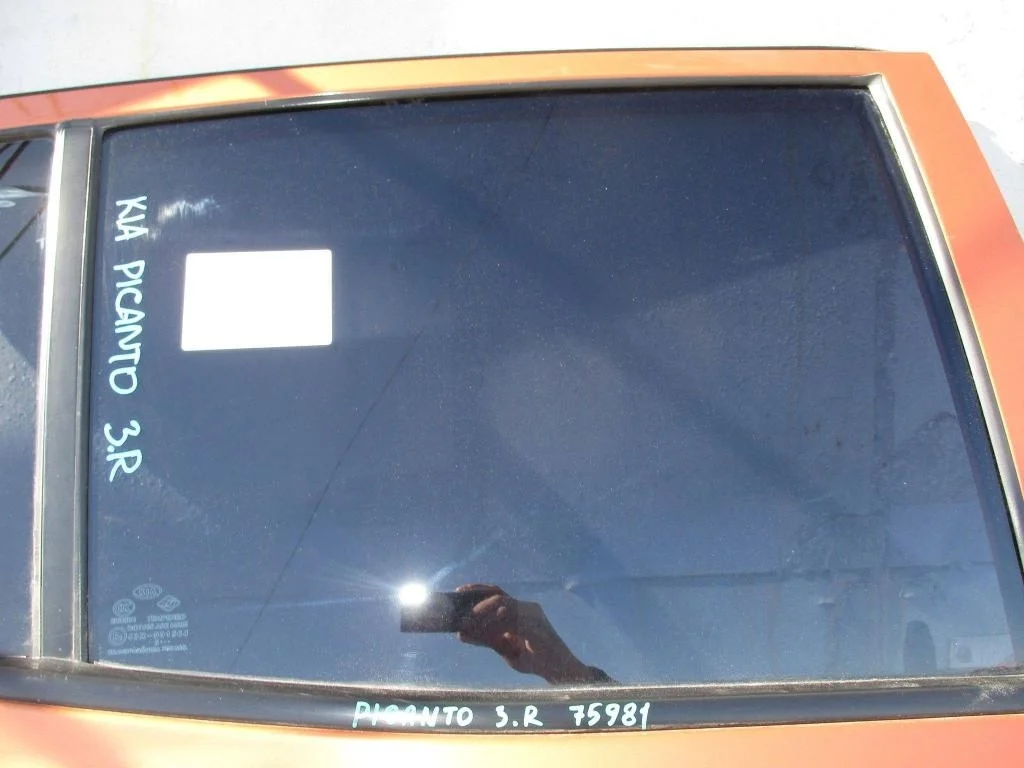 Стекло двери задней правой Kia Picanto 1 2006 SA
