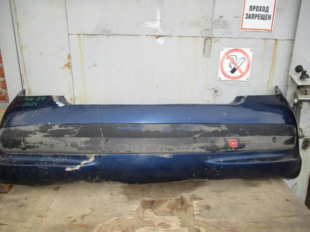 Бампер задний Peugeot 207 2008