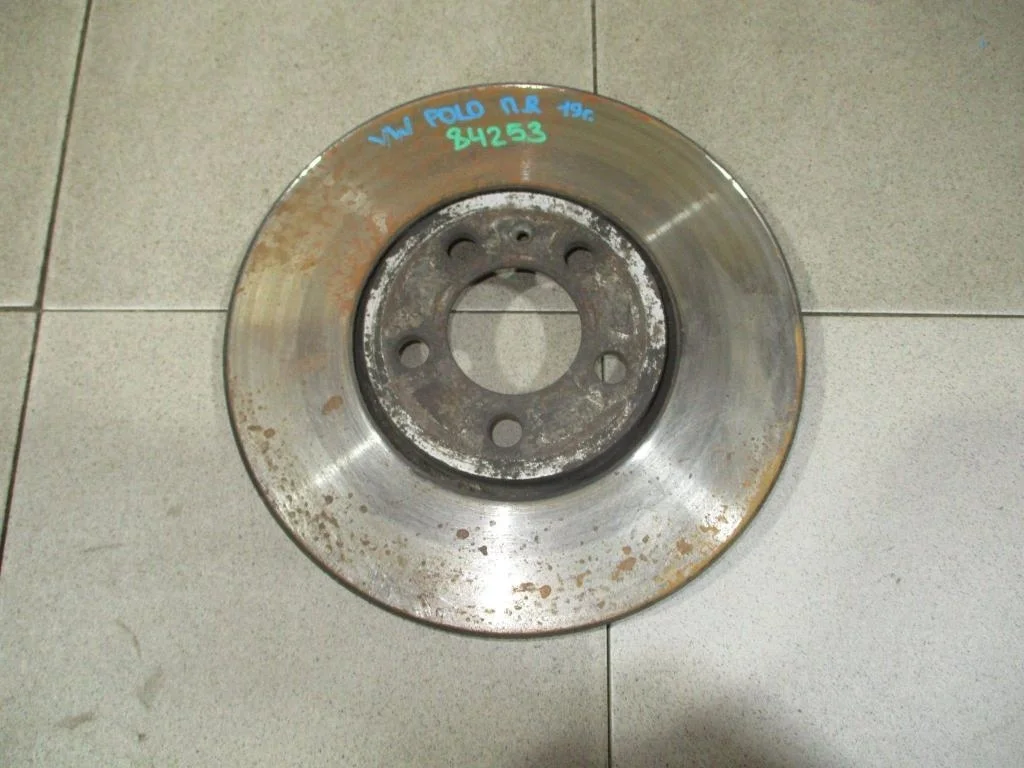 Диск тормозной передний вентилируемый Volkswagen Polo 5