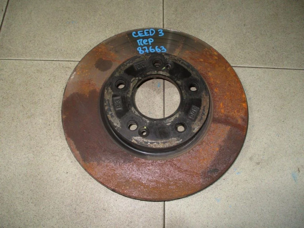 Диск тормозной передний вентилируемый Kia Ceed 3 2019 CD