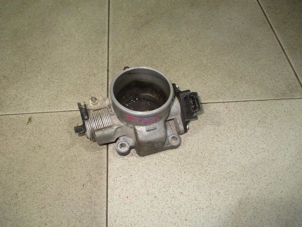 Заслонка дроссельная механическая Hyundai Tucson 1 2007 JM