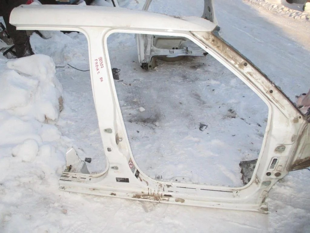 Порог со стойкой правый Skoda Fabia 2 2007 5J