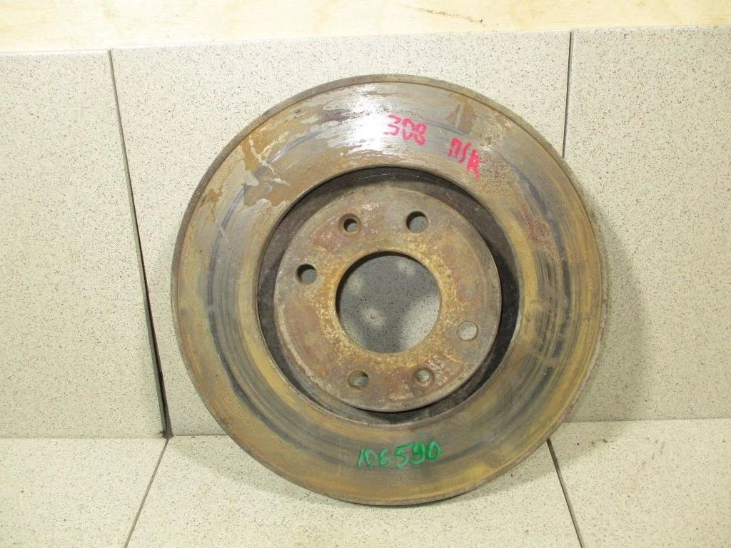 Диск тормозной передний вентилируемый Peugeot 308 T7