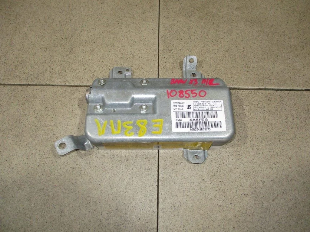 Подушка безопасности в дверь BMW X3 2008 E83