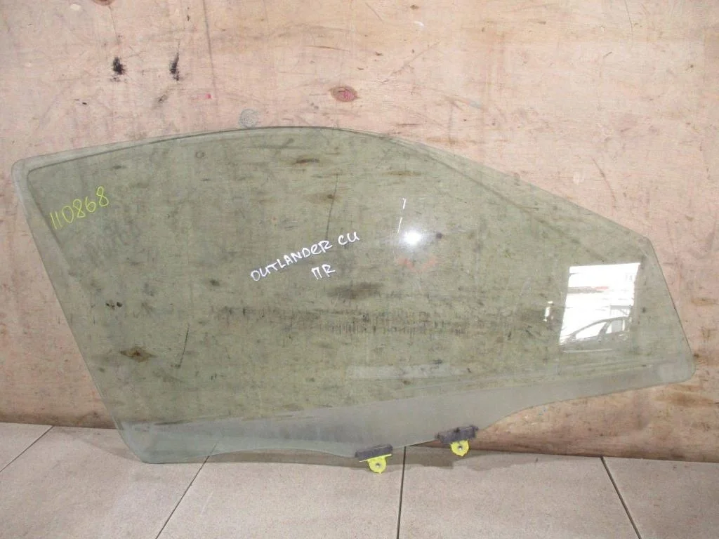 Стекло двери передней правой Mitsubishi Outlander 1 2007 CU