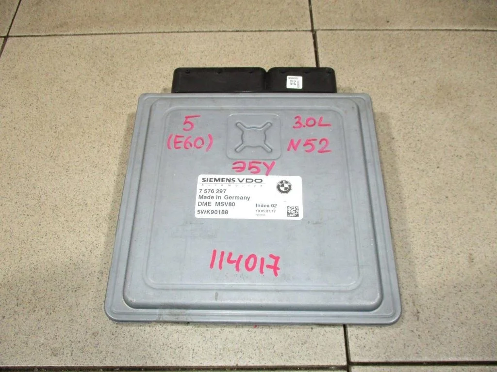 Блок управления двигателем BMW 5-Series E60, E61