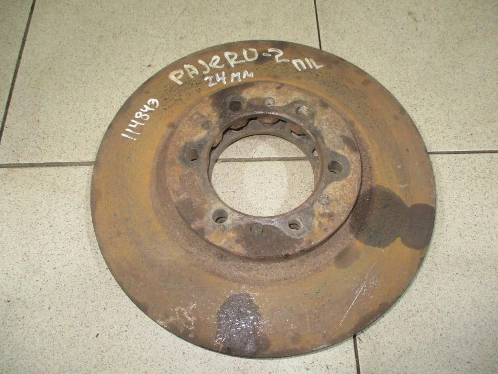 Диск тормозной передний вентилируемый Mitsubishi Pajero 2 1995 V20, V30, V40