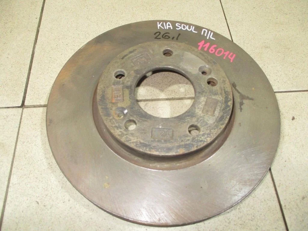 Диск тормозной передний вентилируемый Kia Soul 3 2020 SK3