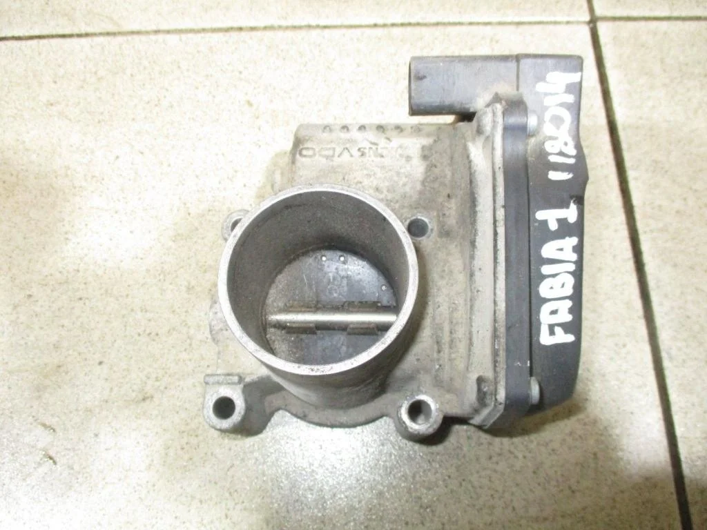 Заслонка дроссельная электрическая Skoda Fabia 1 6Y