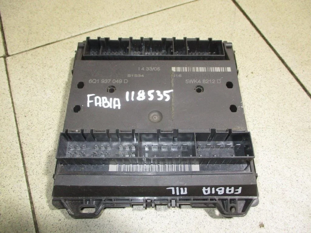 Блок электронный Skoda Fabia 1 6Y