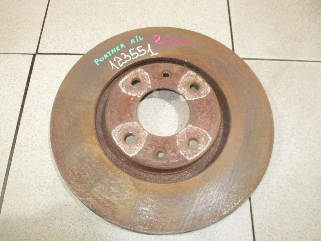 Диск тормозной передний вентилируемый Peugeot Partner Tepee B9