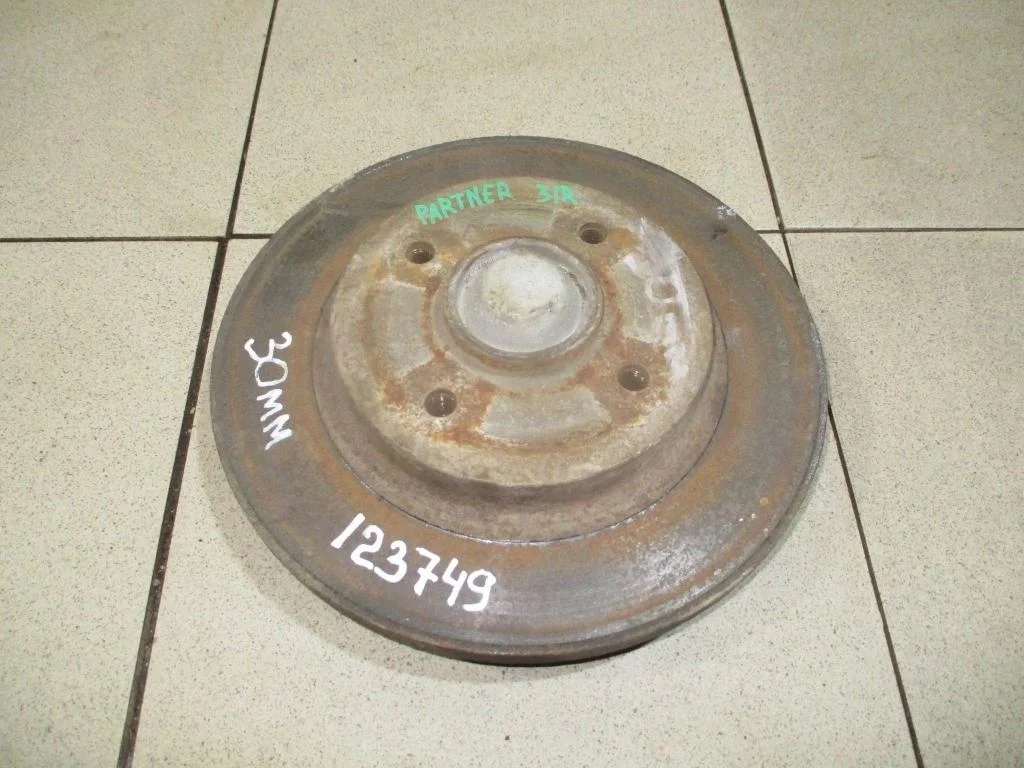 Диск тормозной задний Peugeot Partner Tepee 2008 B9