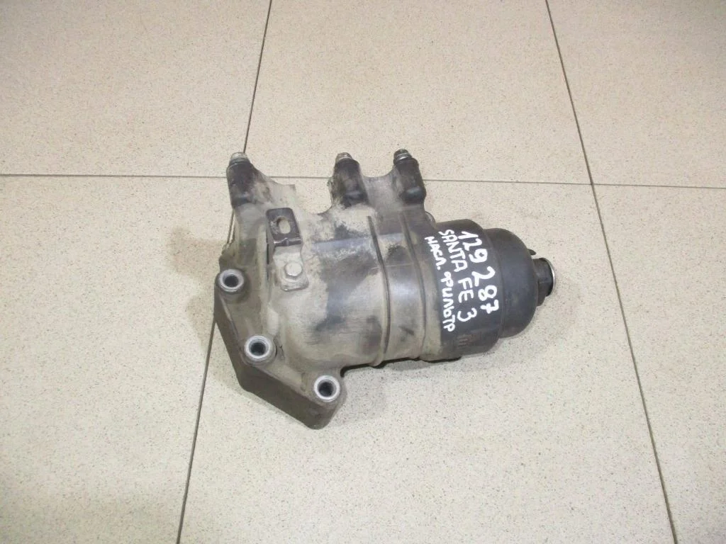 Корпус масляного фильтра Hyundai Santa Fe 3 DM