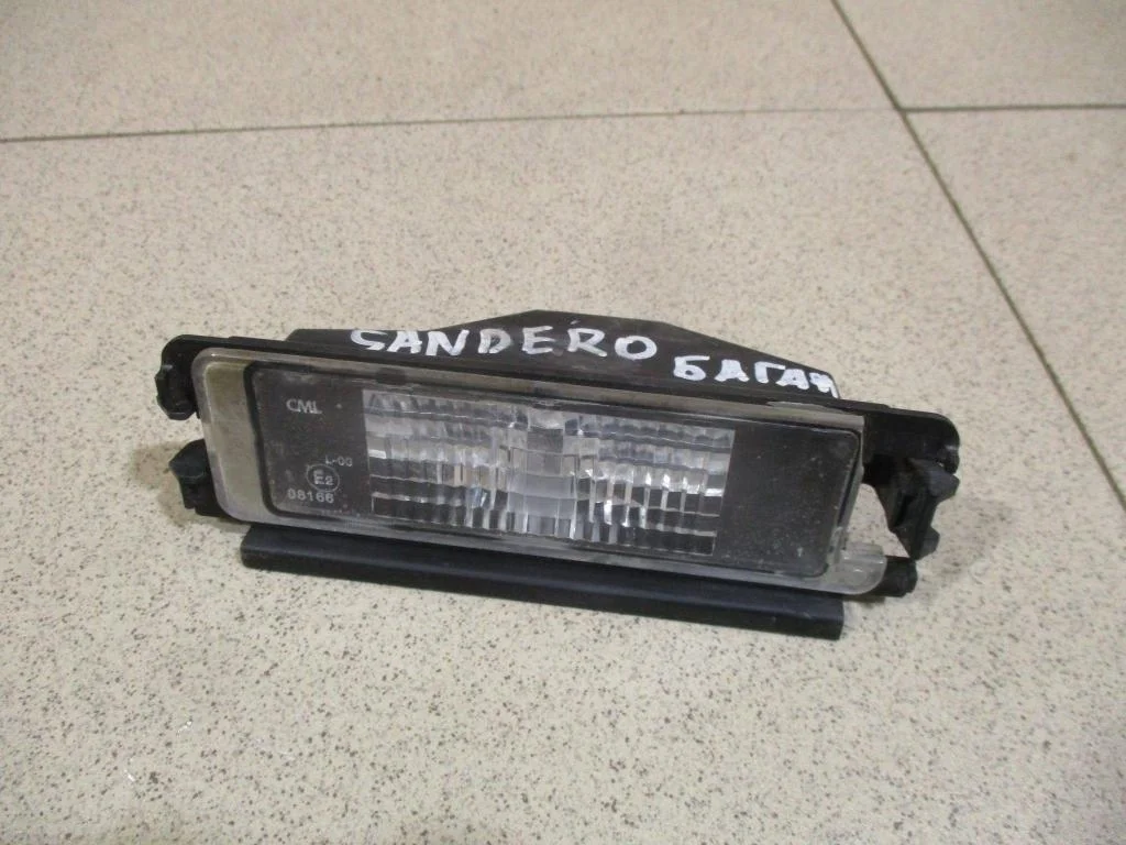 Фонарь подсветки номера Renault Sandero 1 BS