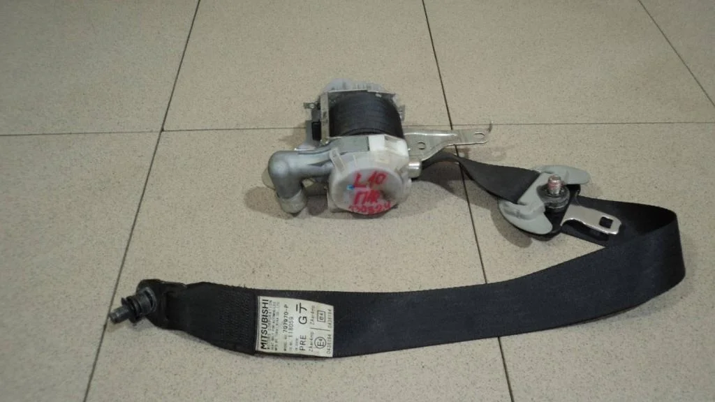 Ремень безопасности пиропатроном Mitsubishi Lancer 10 2008 CY