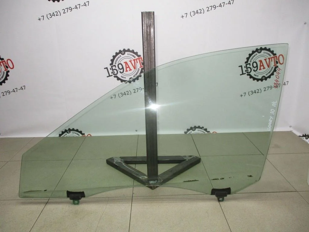 Стекло двери передней левой Toyota Camry 2003 XV30