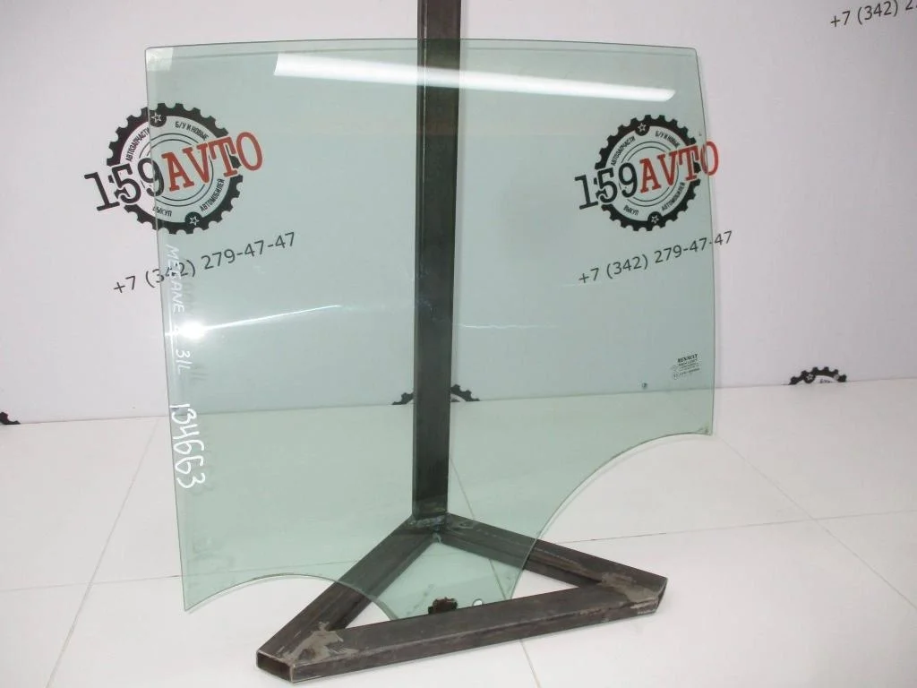 Стекло двери задней левой Renault Megane 2