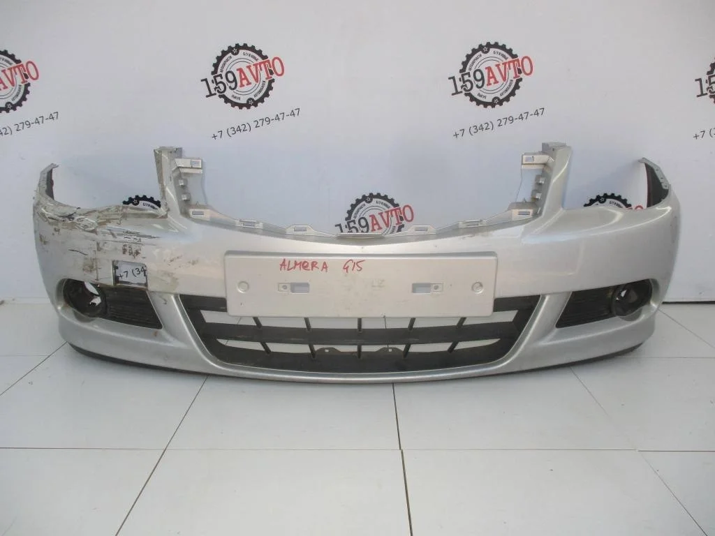 Бампер передний Nissan Almera G15