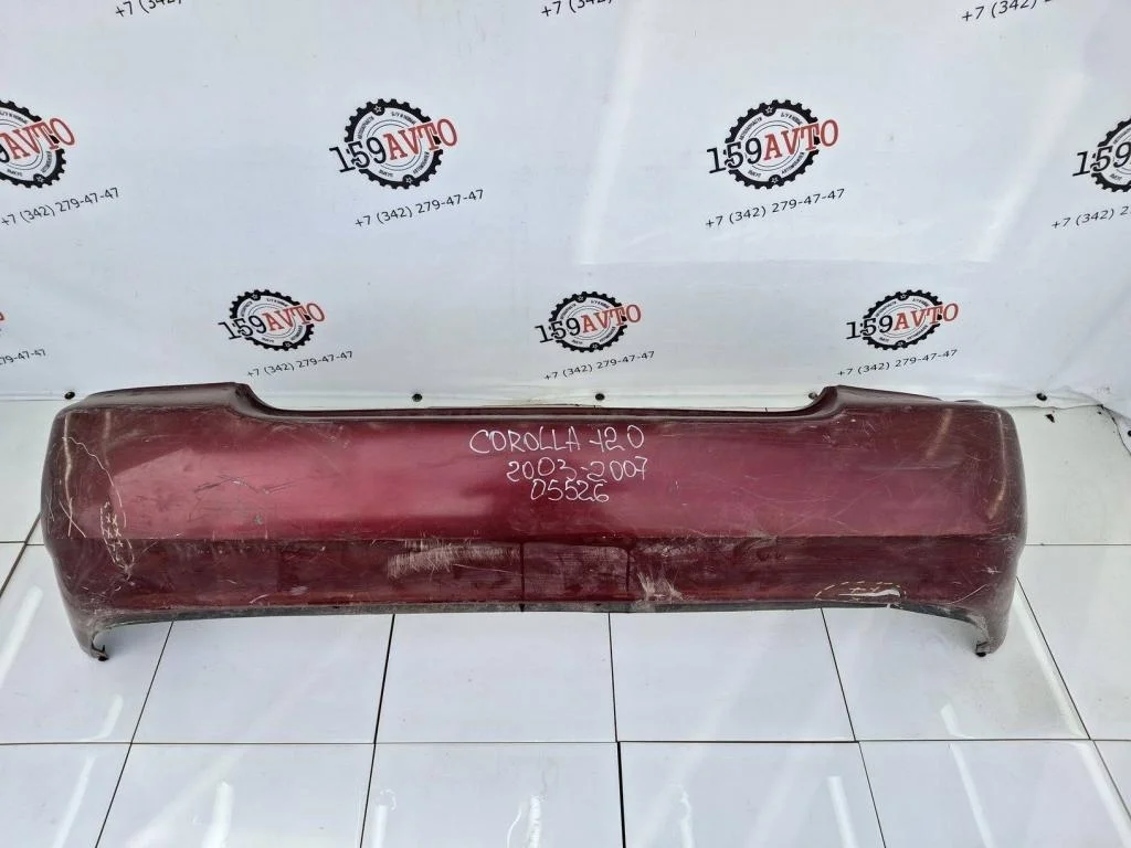 Бампер задний Toyota Corolla E120
