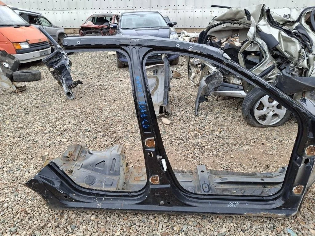 Порог со стойкой правый Renault Logan 1 L90