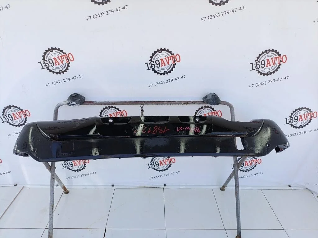 Накладка заднего бампера BMW X1 E84