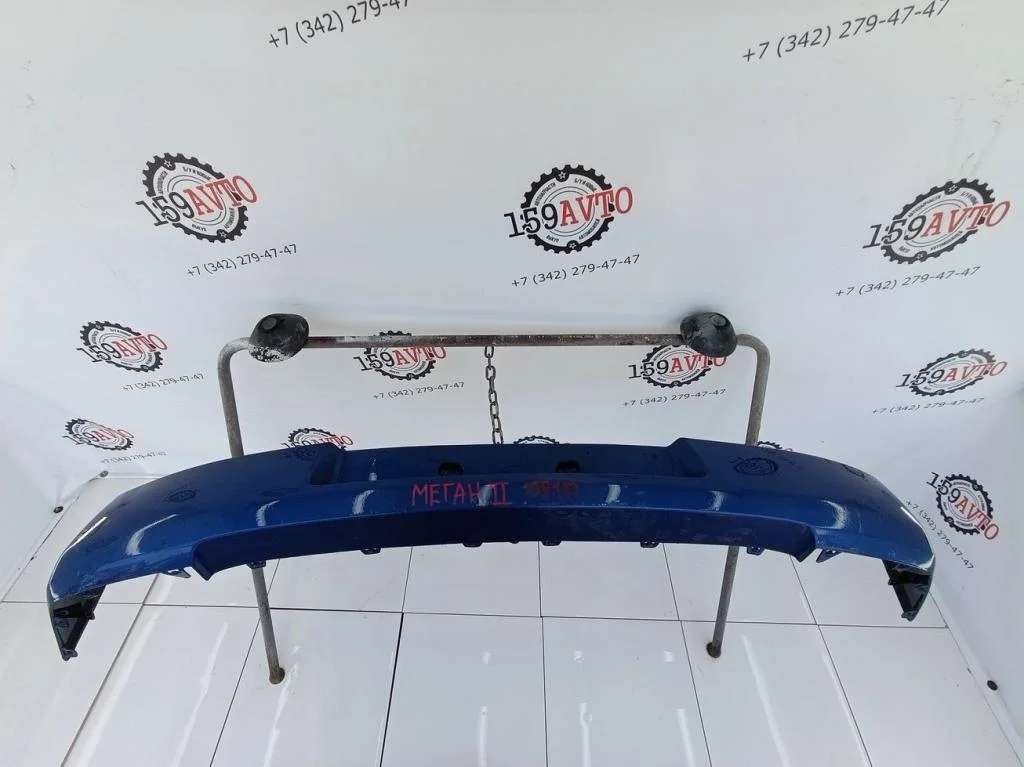 Накладка заднего бампера Renault Megane 2