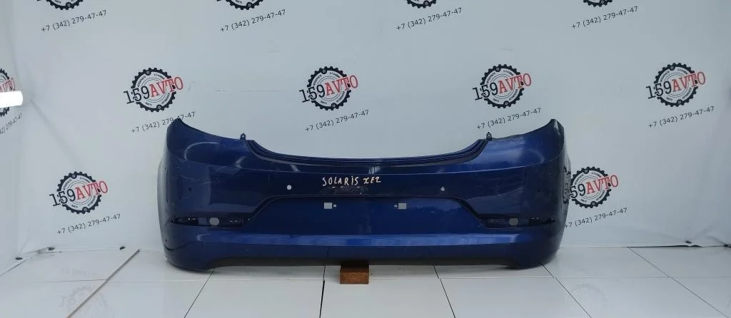 Бампер задний Hyundai Solaris 1 RB