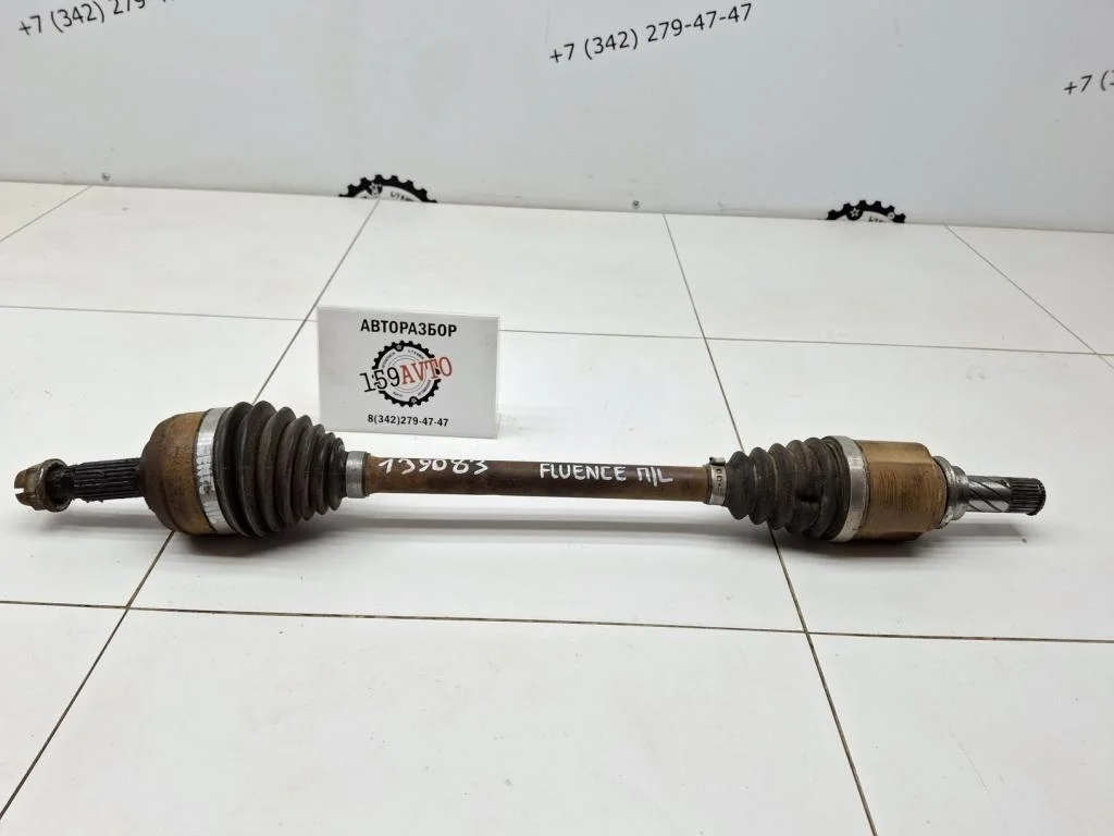 Полуось передняя левая Renault Fluence 2010