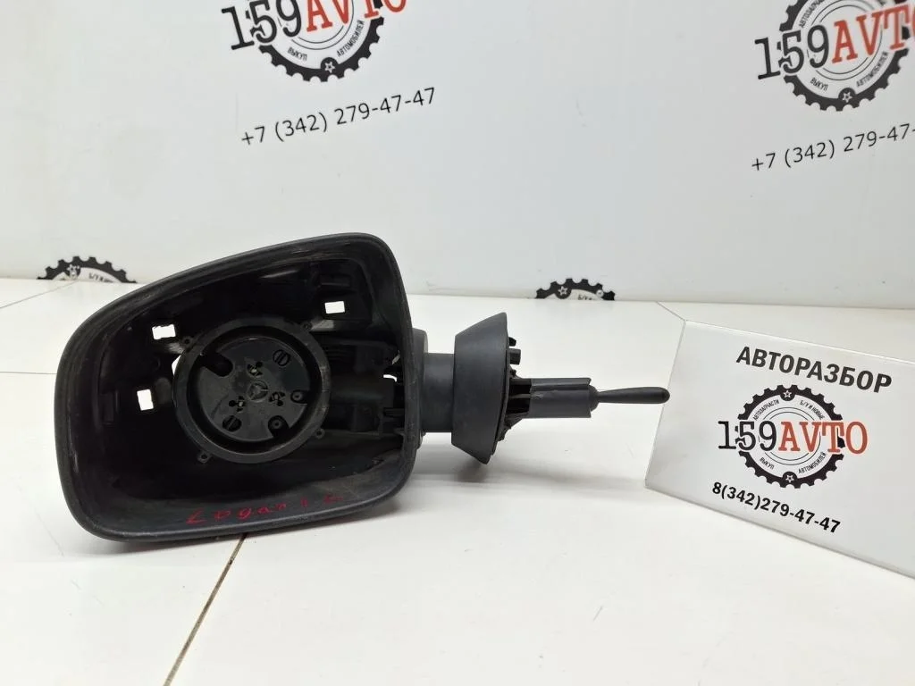 Зеркало левое механическое Renault Logan 1 L90