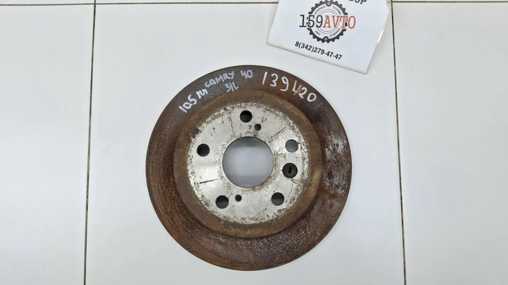 Диск тормозной задний Toyota Camry XV40