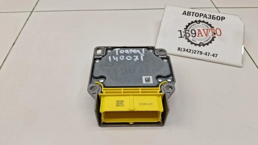 Блок управления air bag Volkswagen Touareg 1 GP