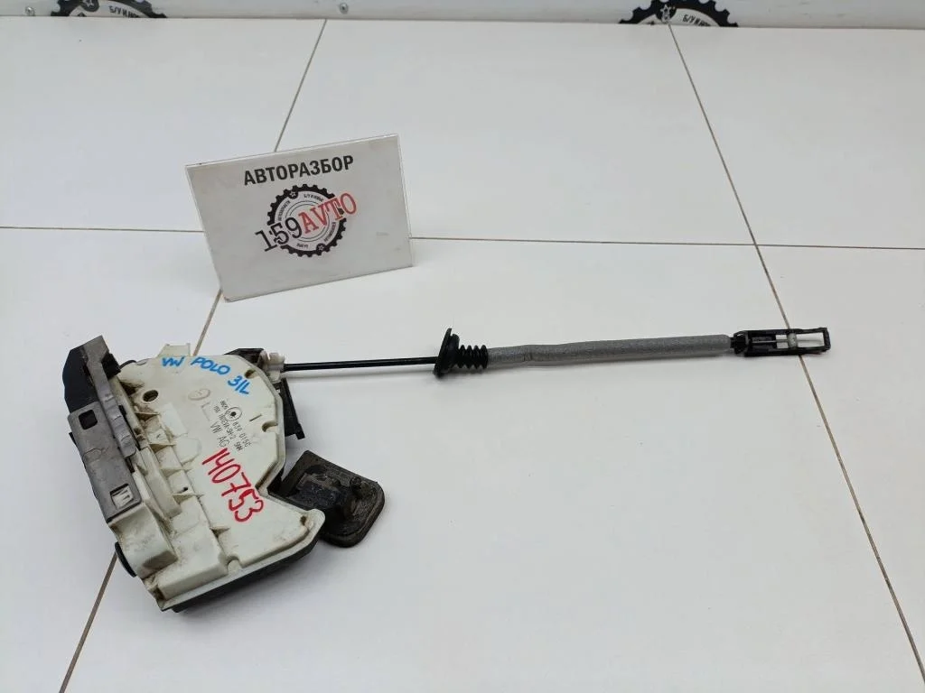 Замок двери задней левой Volkswagen Polo 5 2019