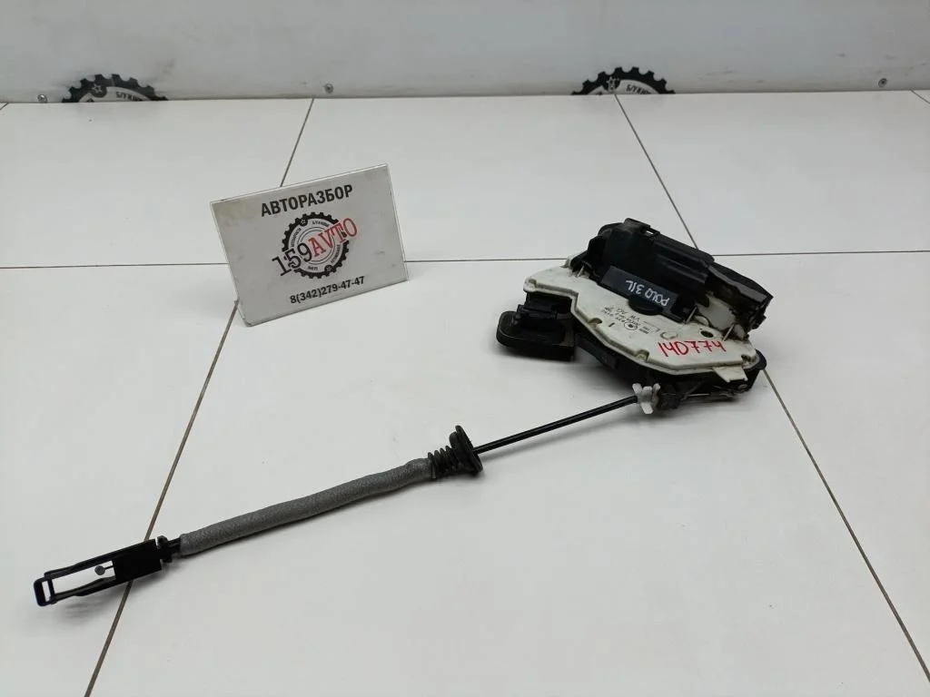 Замок двери задней левой Volkswagen Polo 5 2019