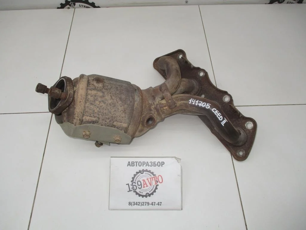 Коллектор выпускной Kia Ceed 2 2014 JD