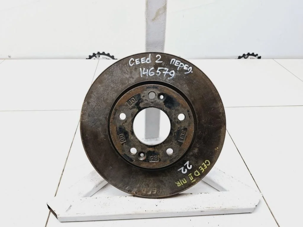 Диск тормозной передний вентилируемый Kia Ceed 2 JD