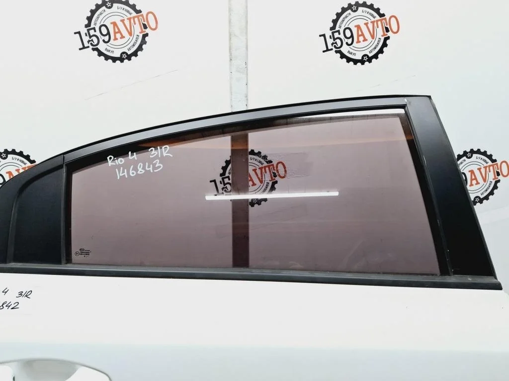 Стекло двери задней правой Kia RIO 4 FB