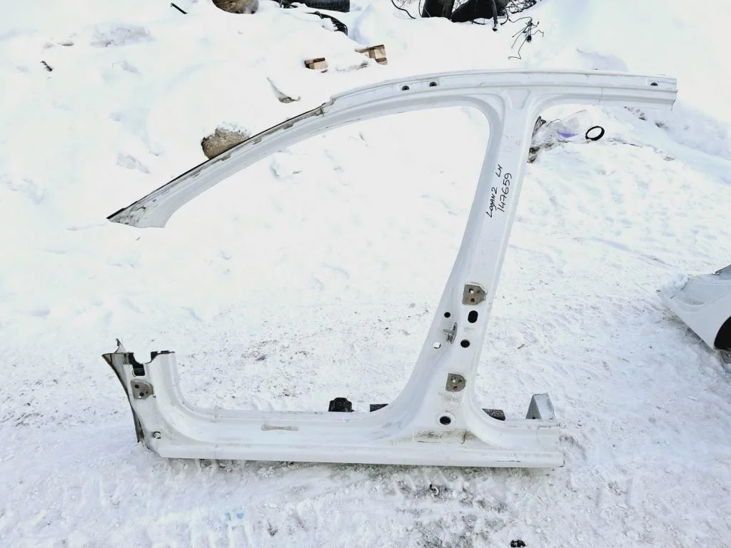 Порог со стойкой левый Renault Logan 2 L52