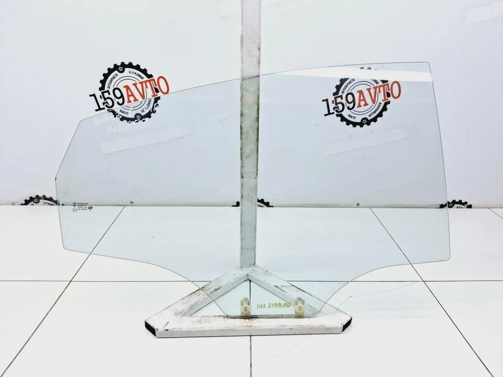 Стекло двери задней правой Hyundai Solaris 1 2015 RB