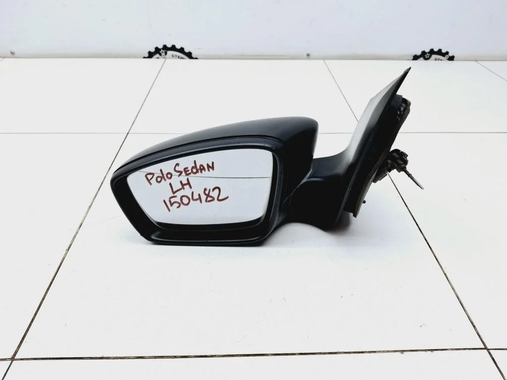 Зеркало левое механическое Volkswagen Polo 5