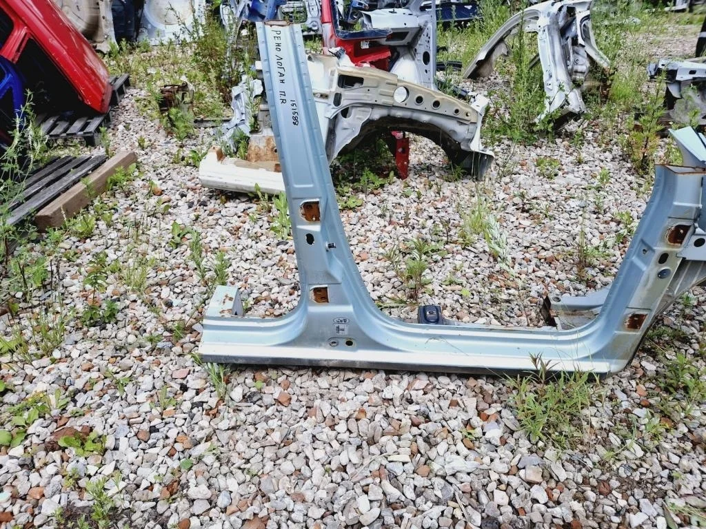 Порог со стойкой правый Renault Logan 1 L90