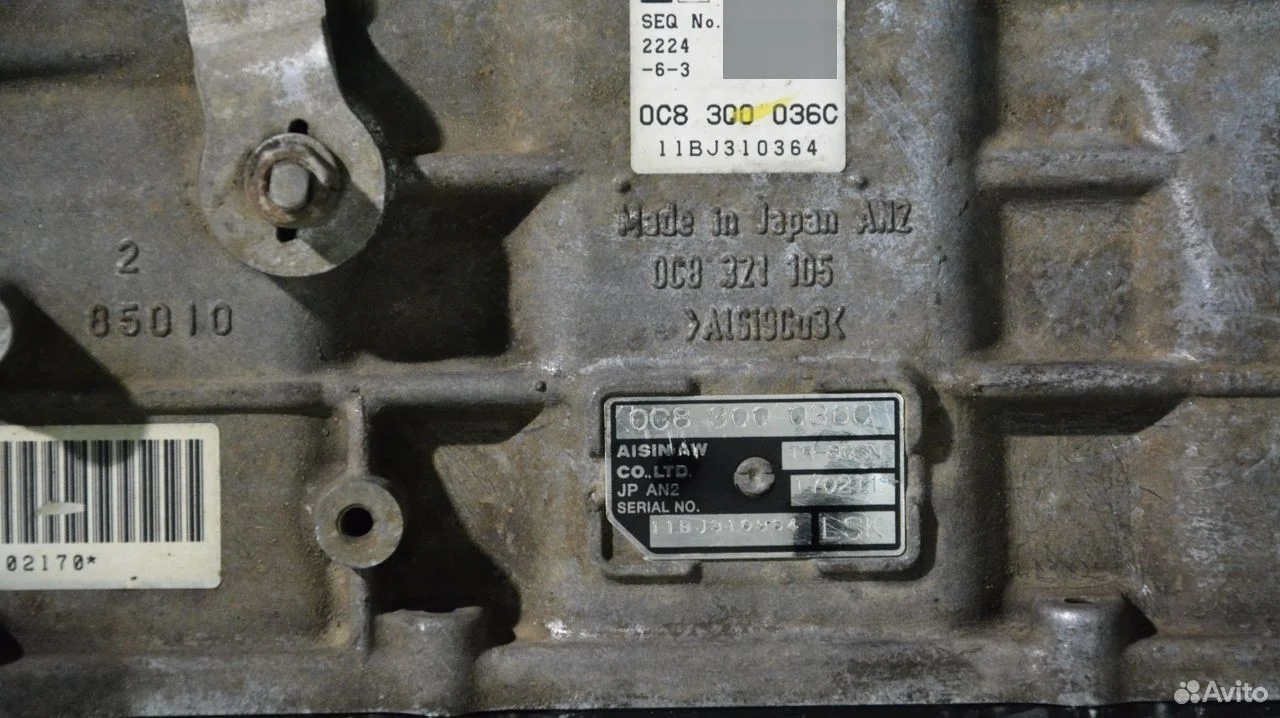 Акпп tr81 volkswagen tuareg 3.6 lsk