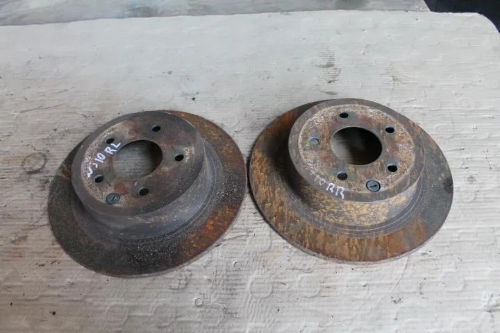 Б.у. диск тормозной (пара) NISSAN QASHQAI J10 NISSAN QASHQAI J10