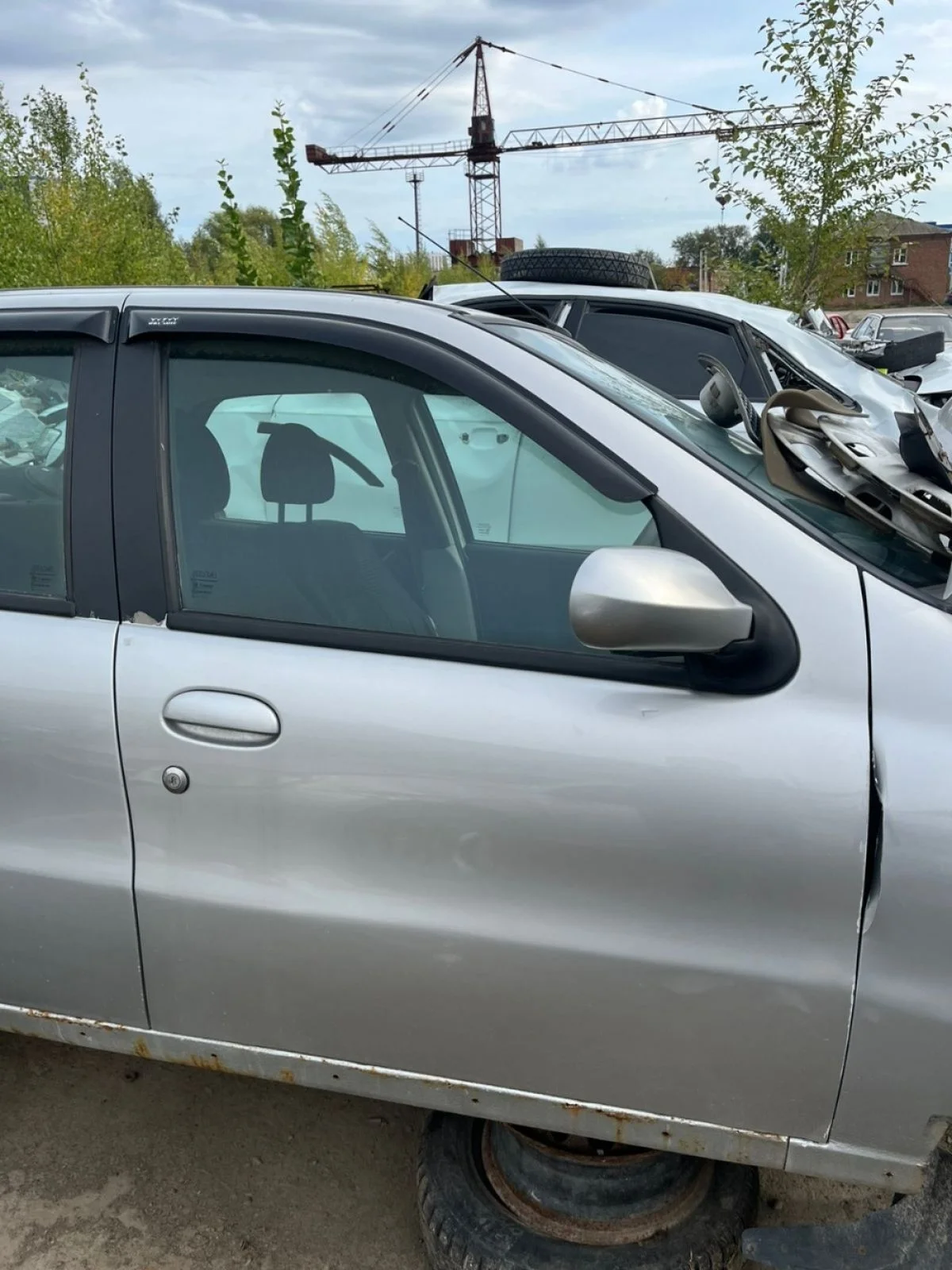 Дверь передняя правая для Fiat Albea 2002-2012