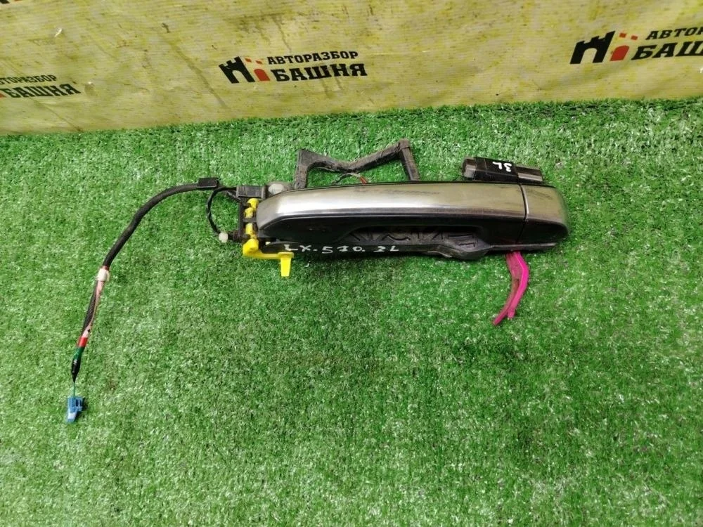 Ручка двери внешняя Lexus LX570 2016 6921060280C1 URJ201 3URFE, задняя левая