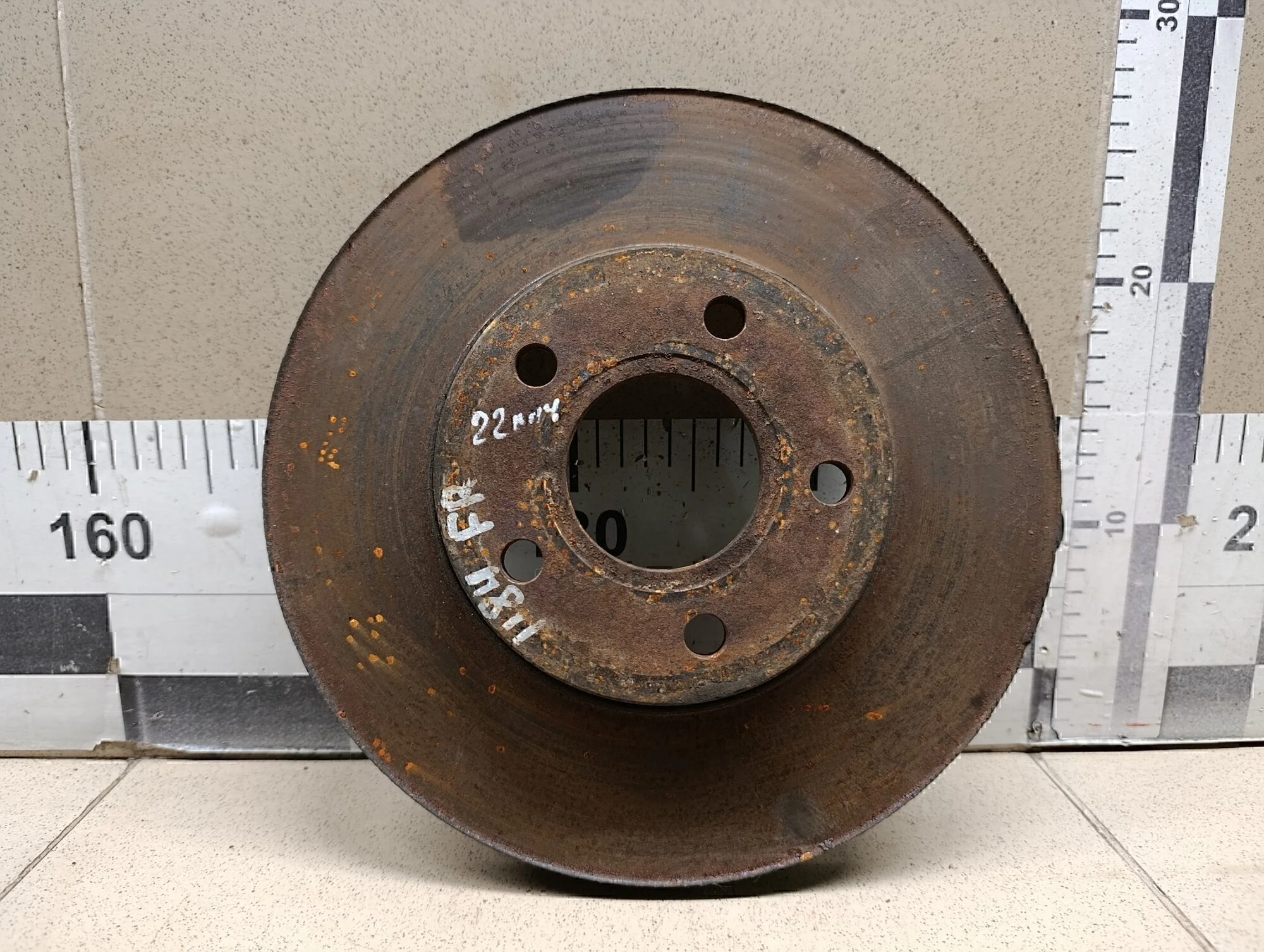 Диск тормозной передний вентилируемый Focus III 2011>