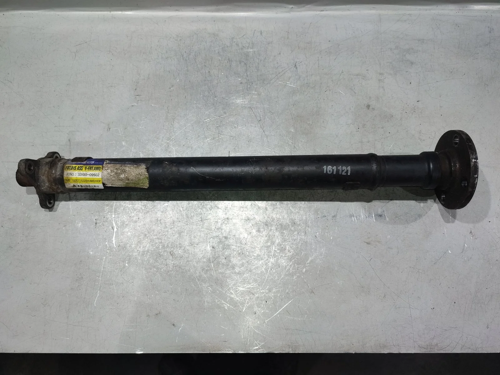 Вал карданный SsangYong Rexton 2009 Y250