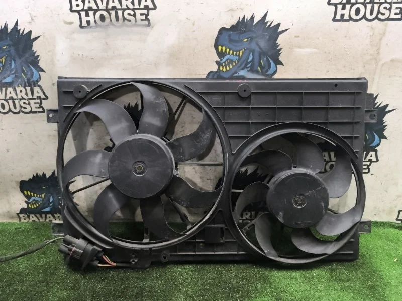 Вентилятор радиатора Volkswagen Passat 2012 1K0121207BB B7 CAXA