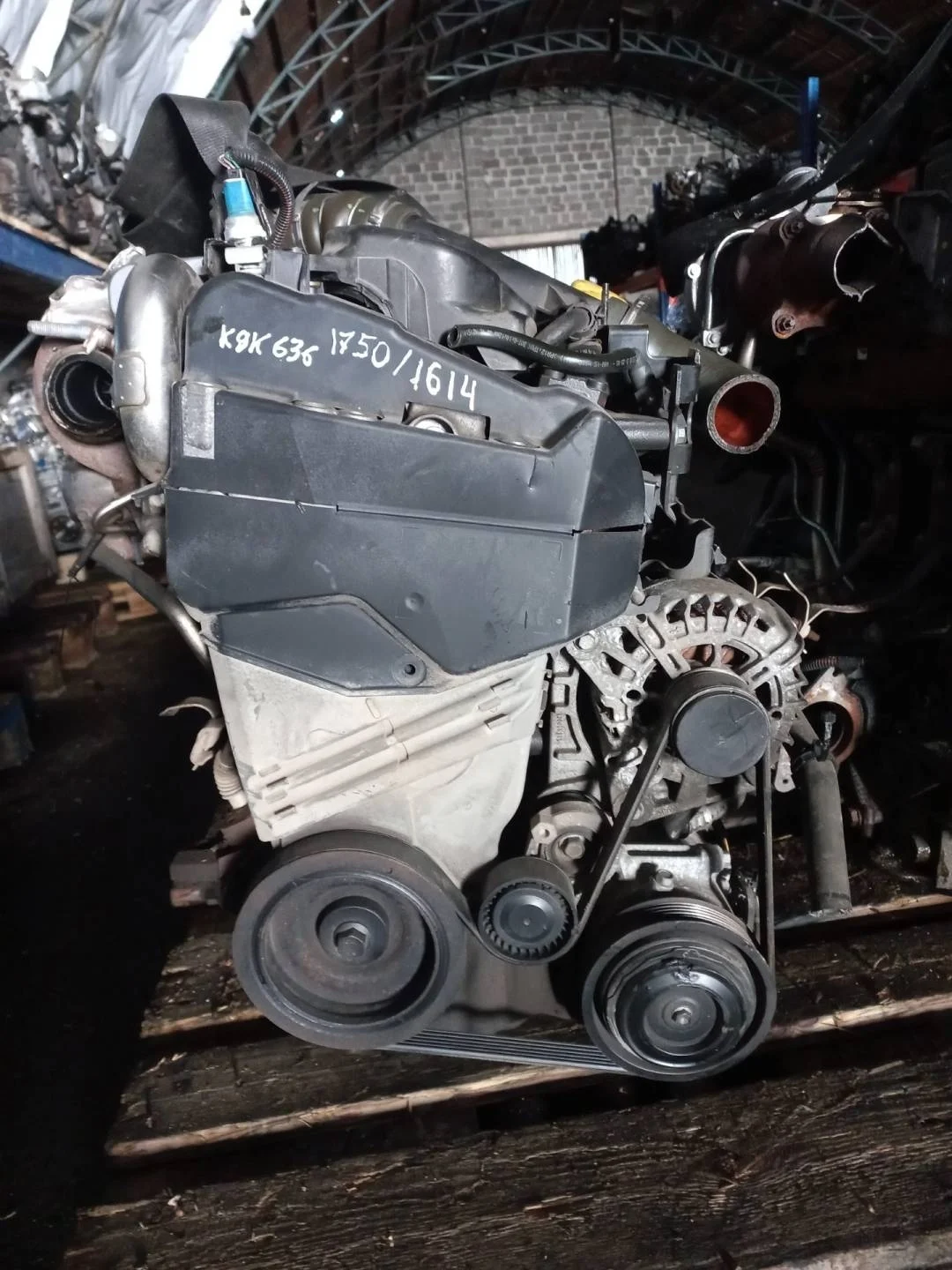 Двигатель K9K636 Nissan Qashqai 2 0.0 0