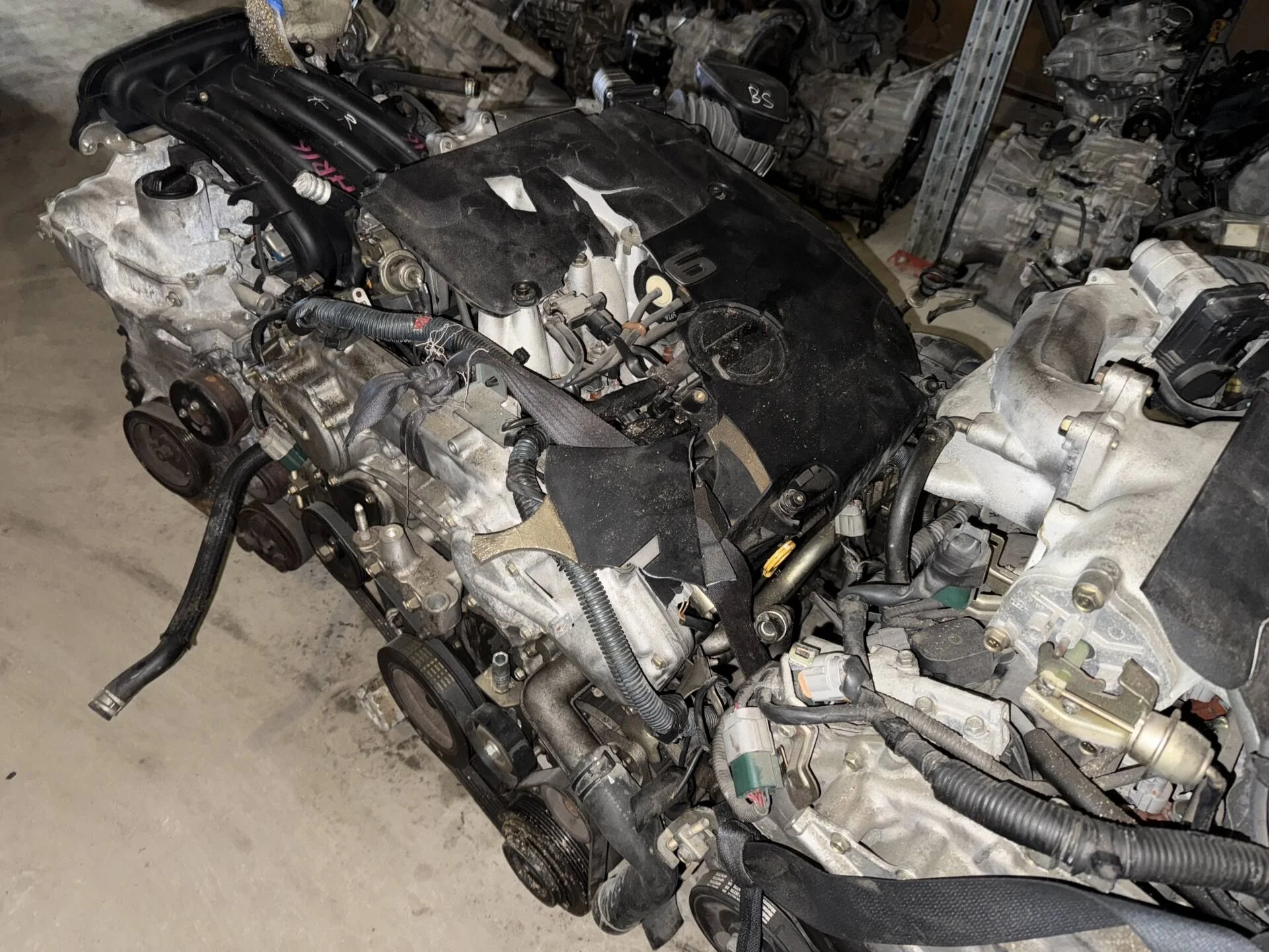 Двигатель Nissan Teana J31 VQ23DE