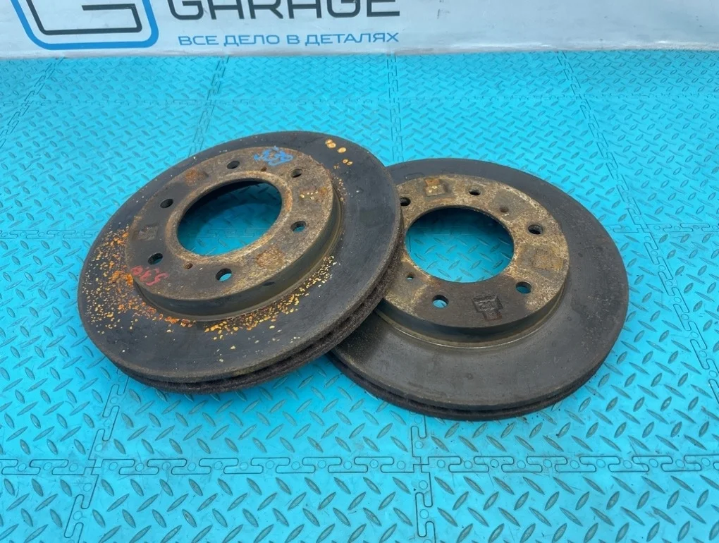 Диски тормозные Mitsubishi Pajero 2010 4615A061 V93W 6G72 3.0, передние
